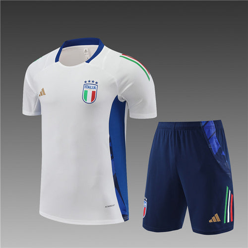 Maillots d'entraînement Italie 24/25 blancs