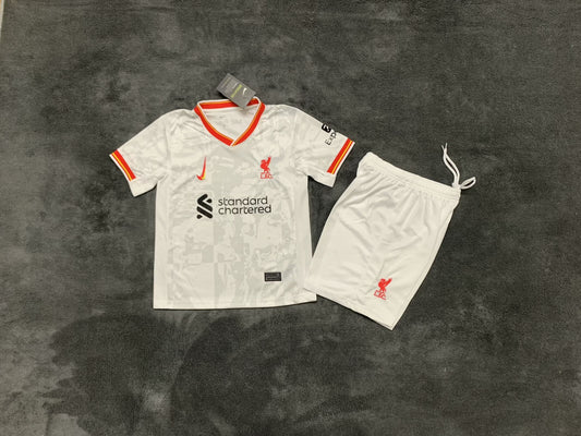 Maillots enfants 24/25 Liverpool troisième à l'extérieur