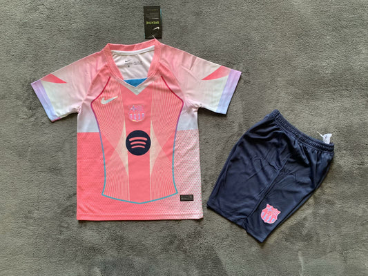 Maillots enfants 25/26 Barcelona Pink Special Edition