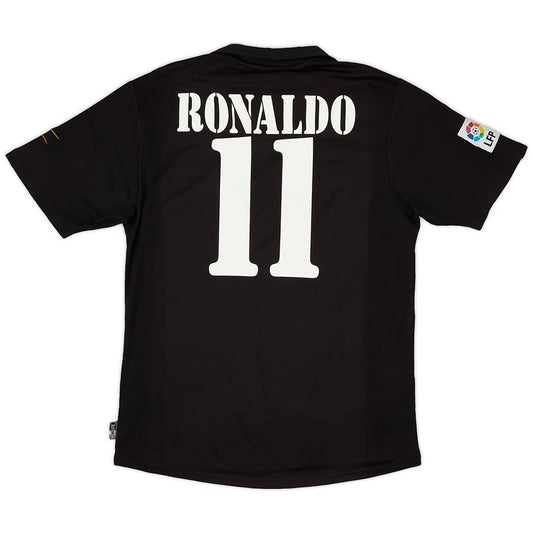 Maillot rétro Ronaldo 11 Real Madrid Centenaire Extérieur 2002/03