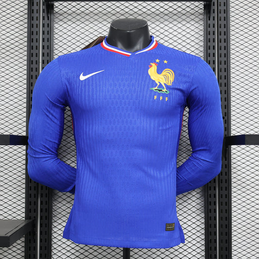 version joueur 24/25 Maillot Domicile Manches Longues Français