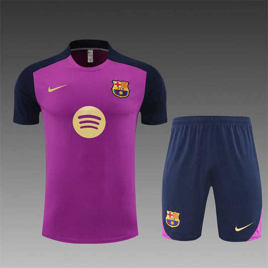 Maillots d'entraînement pour adultes violets de Barcelone 25/26