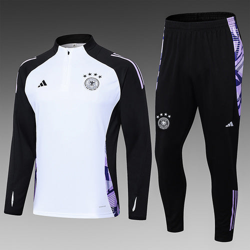 Survêtement blanc demi-zip 24/25 Allemagne