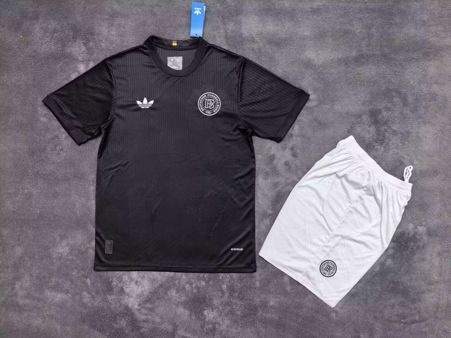 Maillots adultes 2025 Allemagne 125e anniversaire Noir