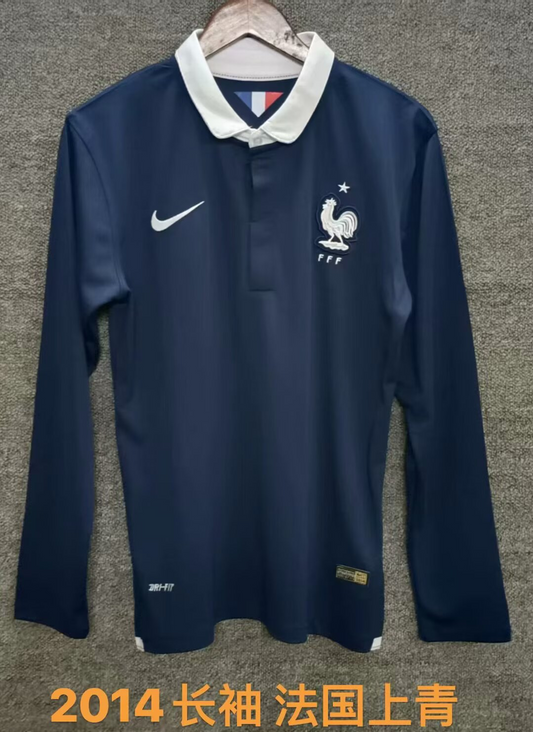 2014 Manches longues French Upper Bleu