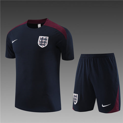 Maillots d'entraînement bleu royal de l'Angleterre 24/25