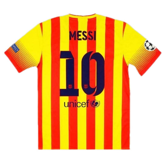 Maillot rétro Messi 10 Barcelone extérieur 2013/14