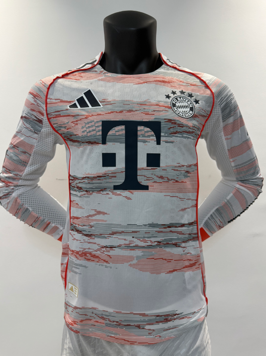 Maillot extérieur Bayern à manches longues version joueur 25/26