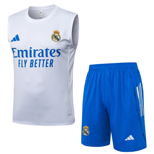 Ensembles de gilets d'entraînement du Real Madrid 25/26