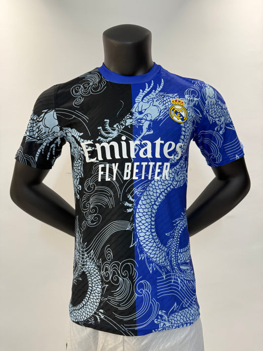 25/26Real Madrid Black Blue Special Edition