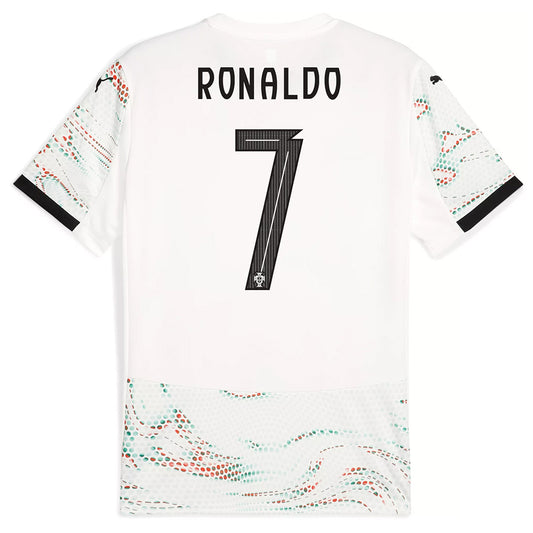 Maillot RONALDO 7 Portugal Extérieur 2025