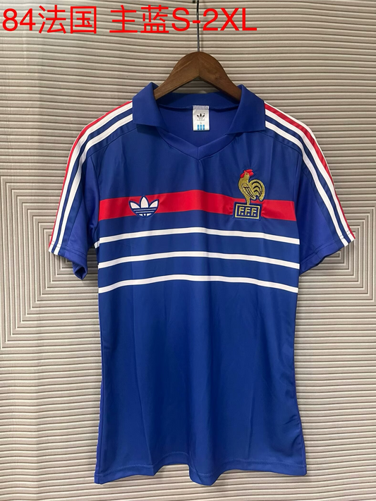 84 Rétro Français bleu principal